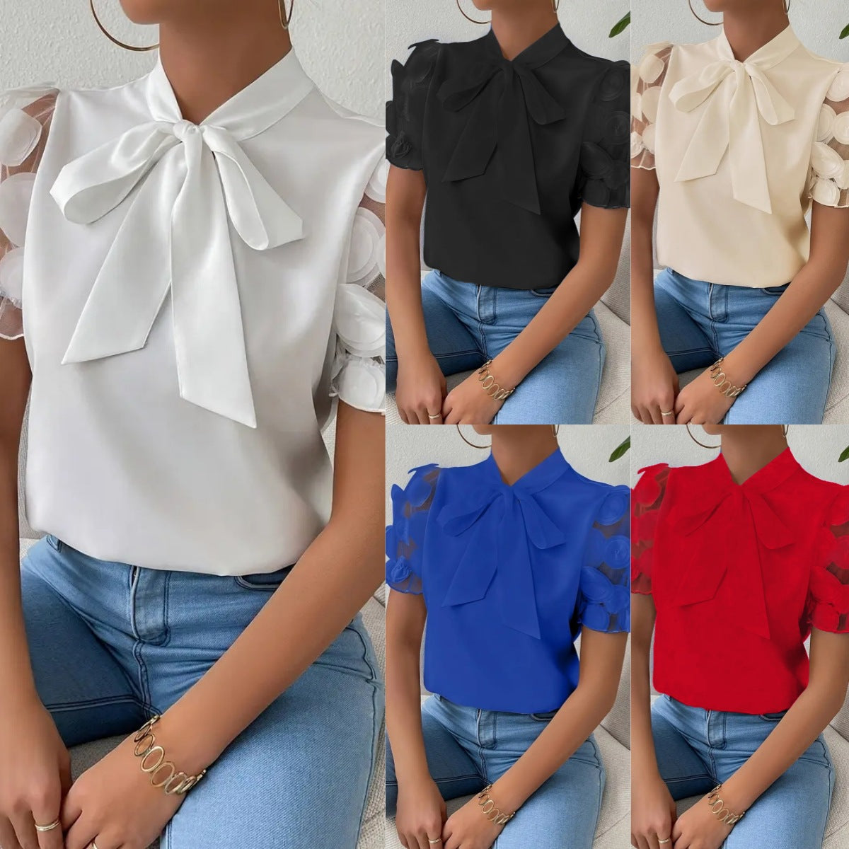 Willa London™ | Lace Elegance Blouse