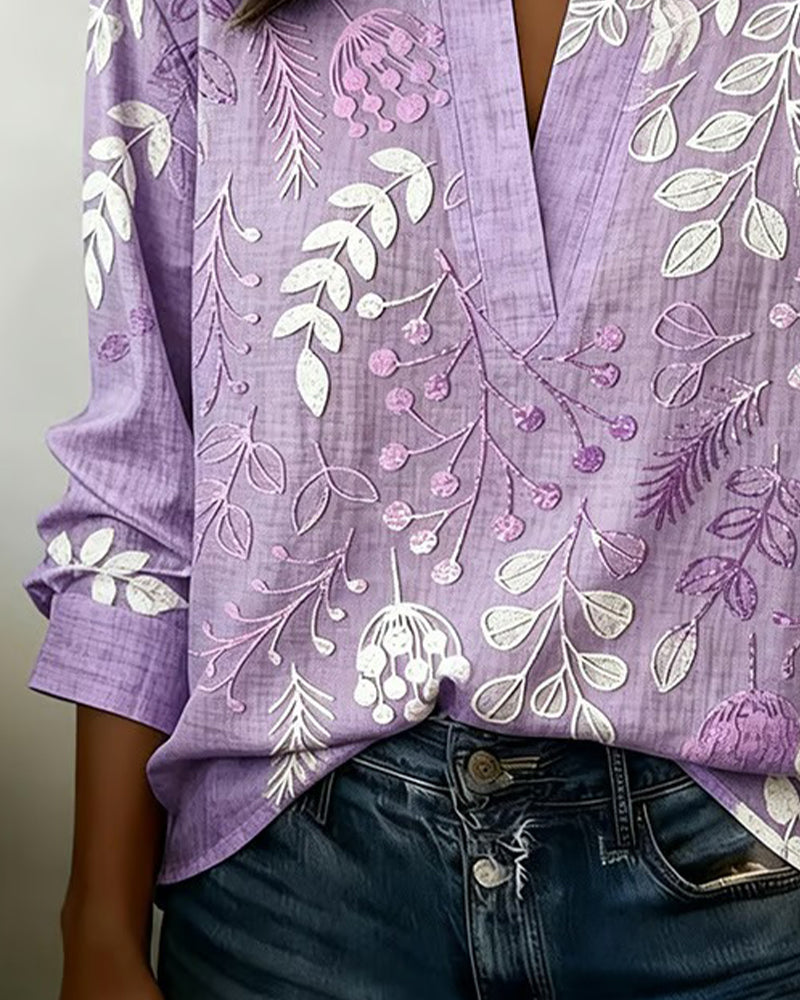 Willa London™ | Floral Elegance Blouse