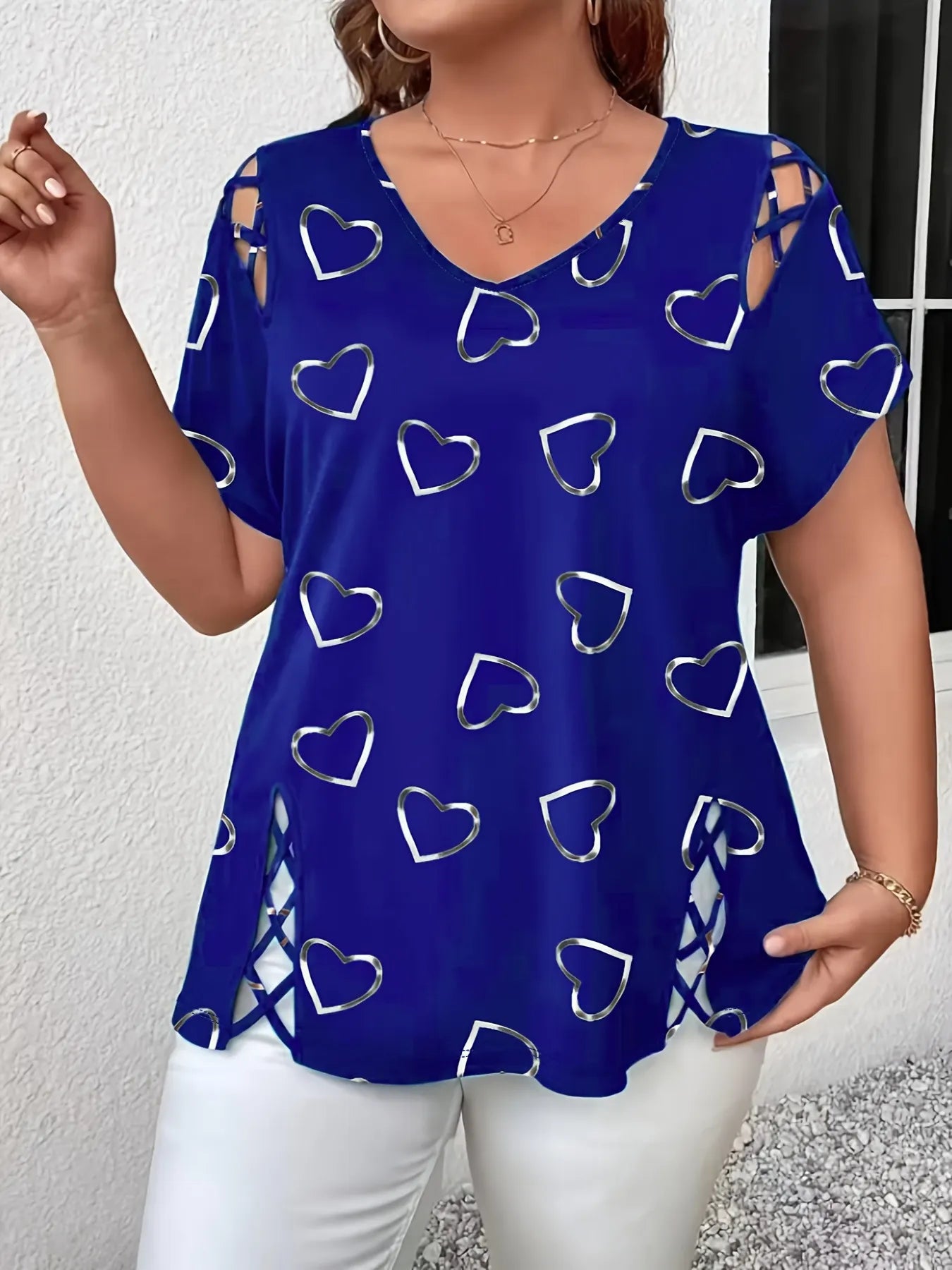 Willa London™ | Heartfelt Elegance Blouse
