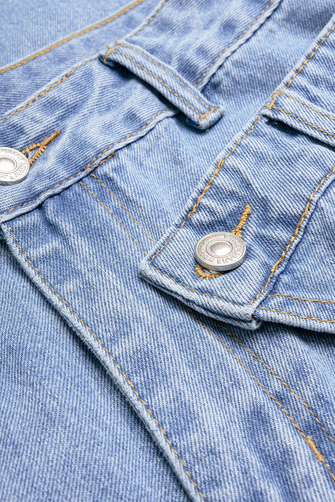 Willa London™ | Luxe Wide Leg Denim Trousers