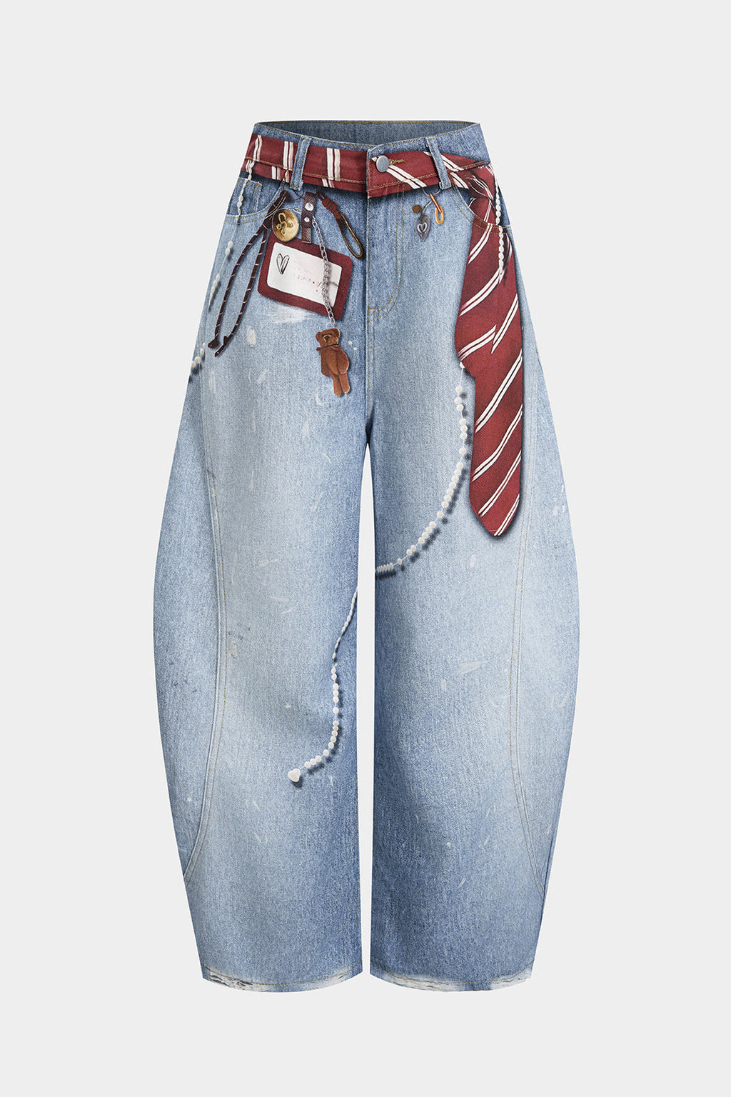 Willa London™ | Illusion Luxe High Waist Jeans
