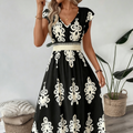 Willa London™ | Baroque Elegance Maxi Dress