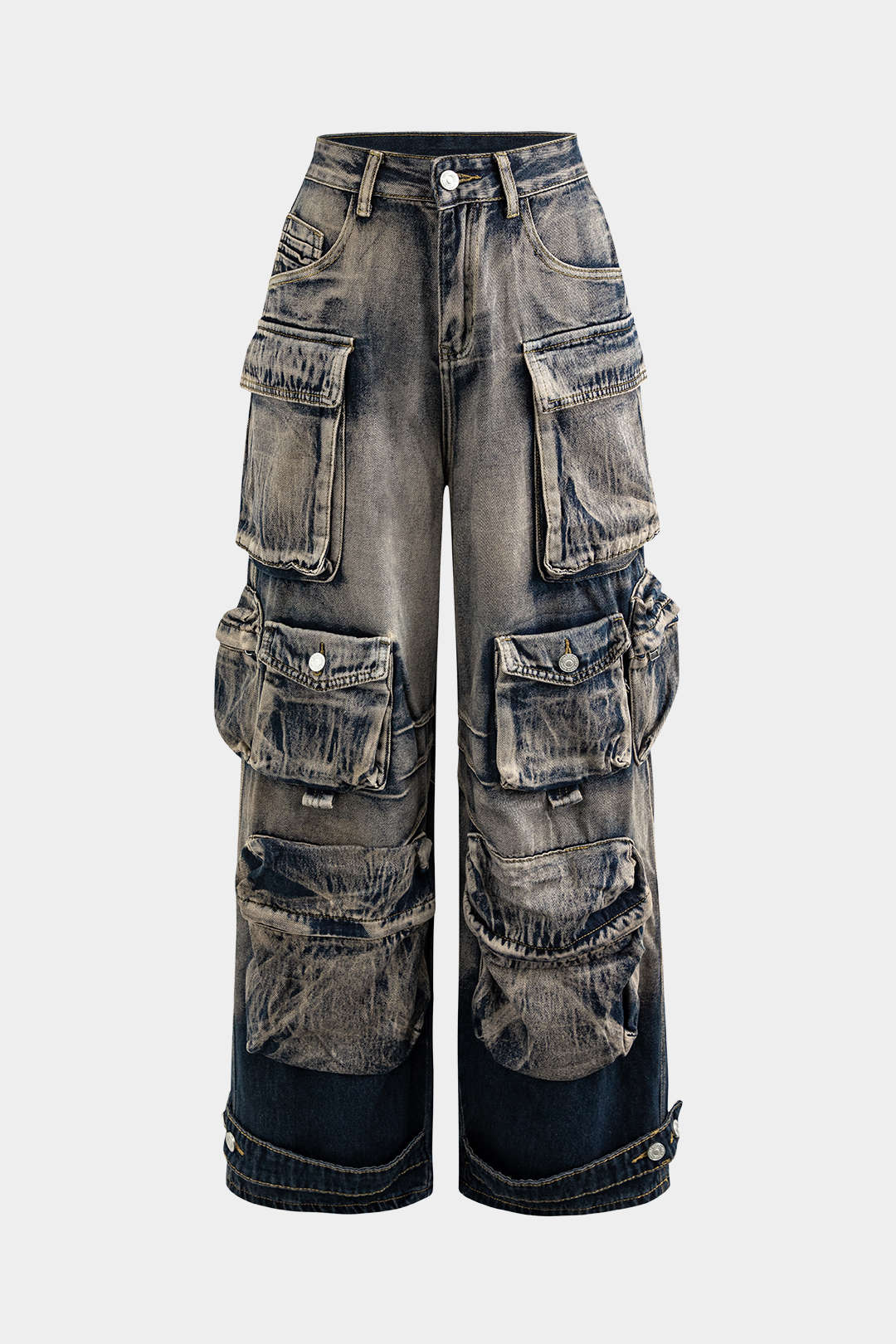 Willa London™ | Urban Elegance Cargo Jeans