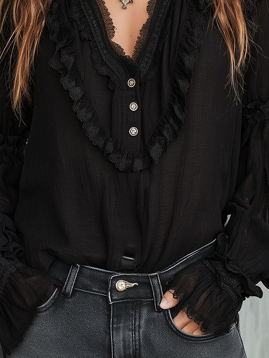 Willa London™ | Vintage Elegance Blouse