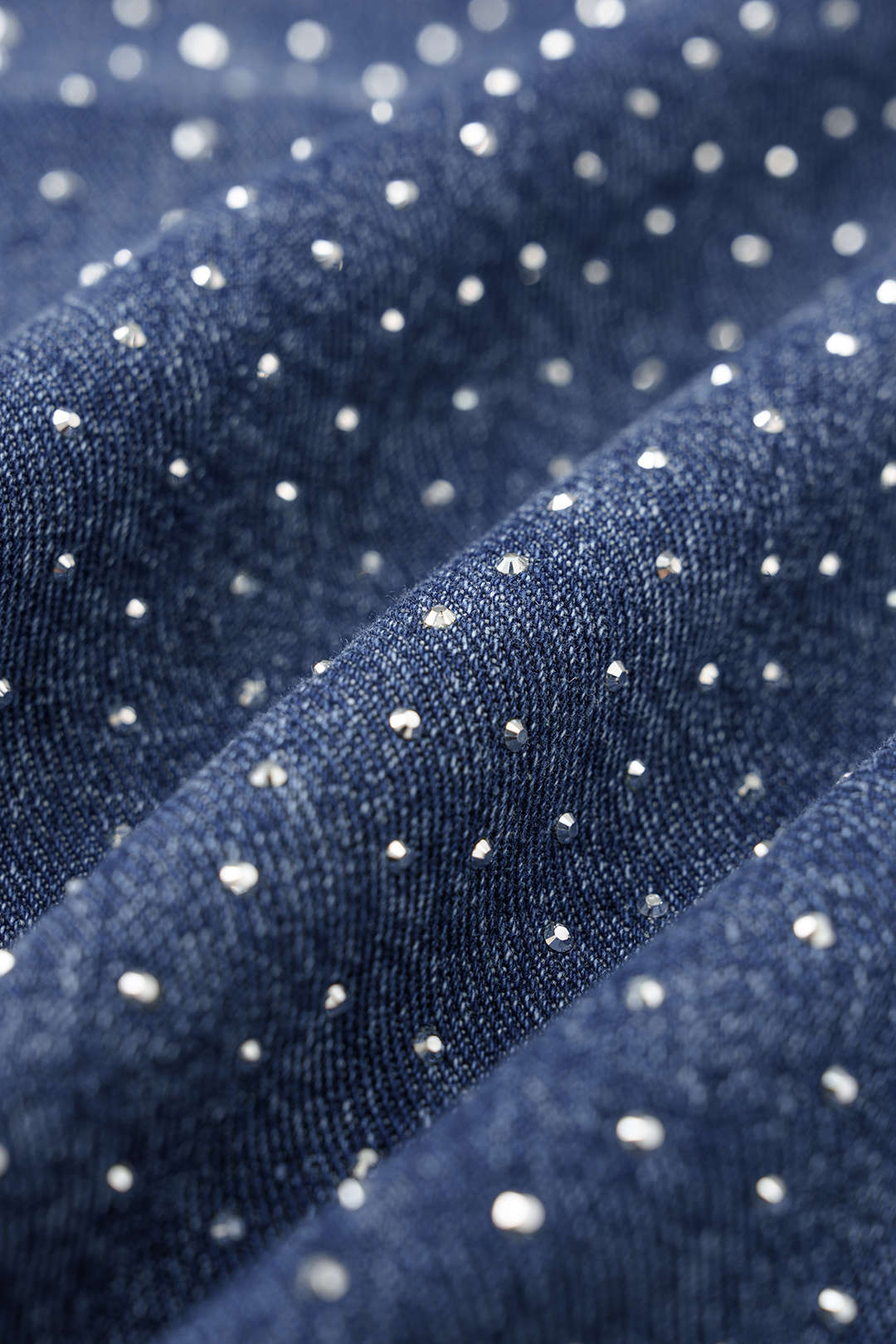 Willa London™ | Bow & Rhinestone Denim Elegance