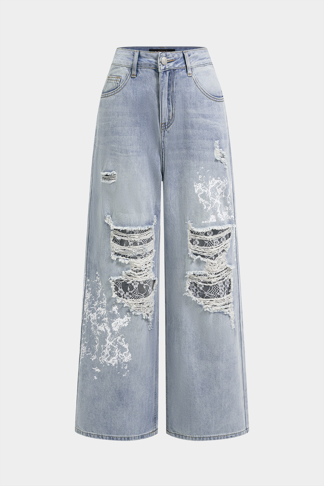 Willa London™ | Lace & Denim Elegance Jeans