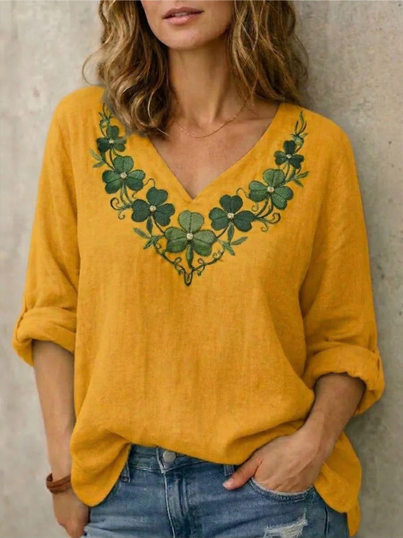 Willa London™ | Elegance Embroidered Blouse