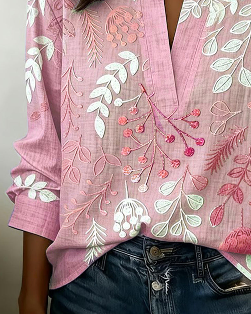 Willa London™ | Floral Elegance Blouse