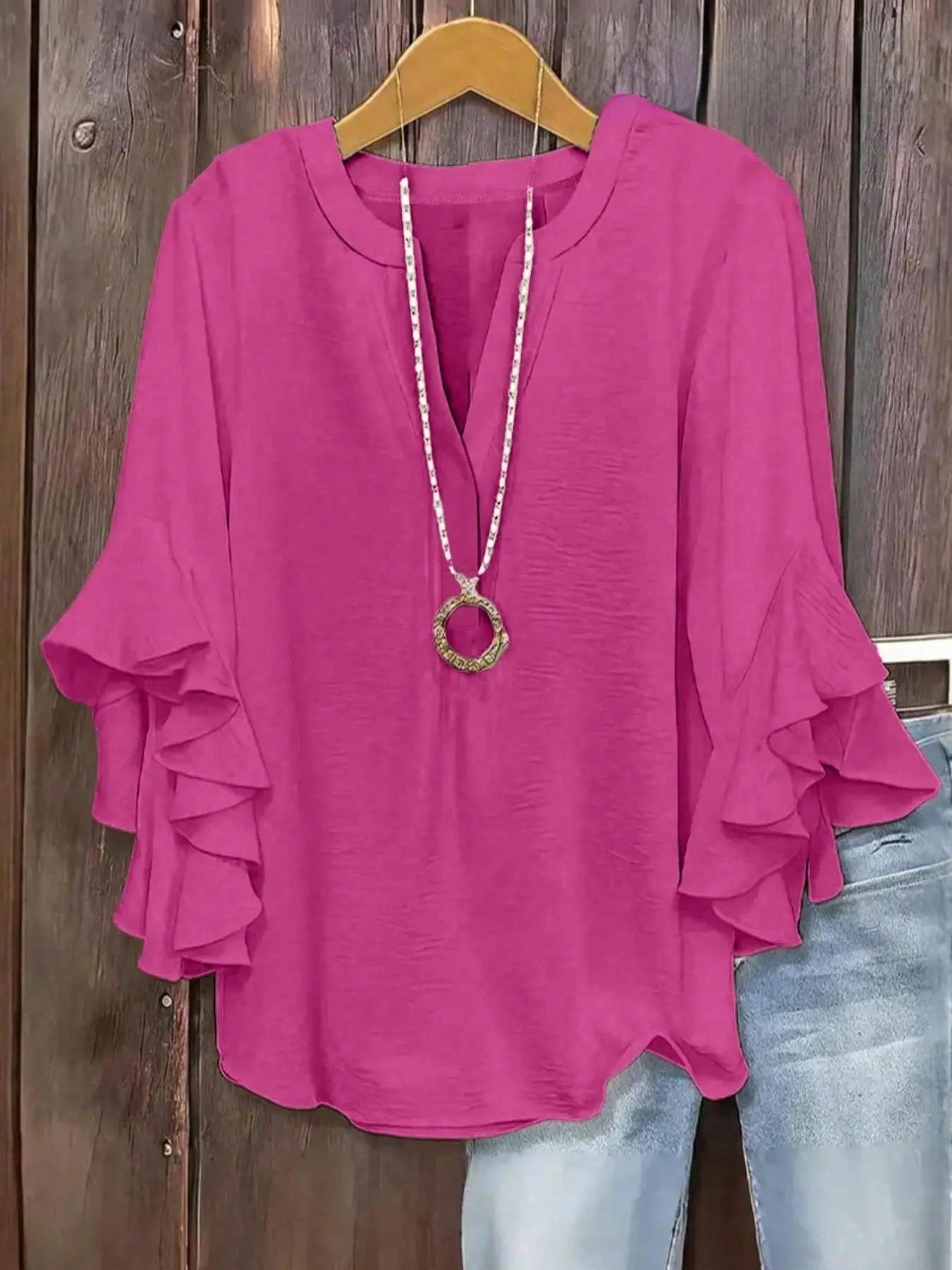 Willa London™ | Serene V-Neck Blouse