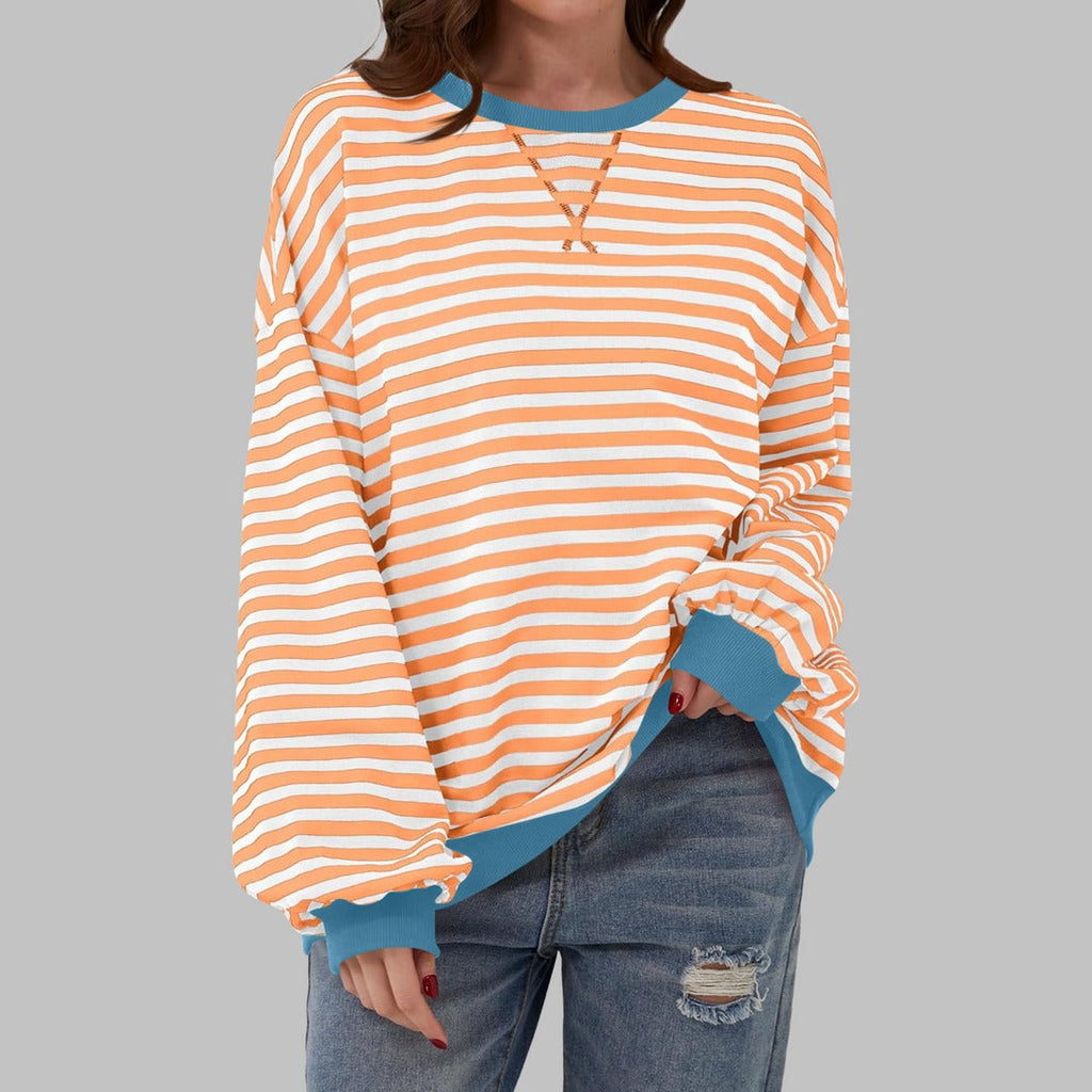 Willa London™ | Luxe Striped Oversized Knit