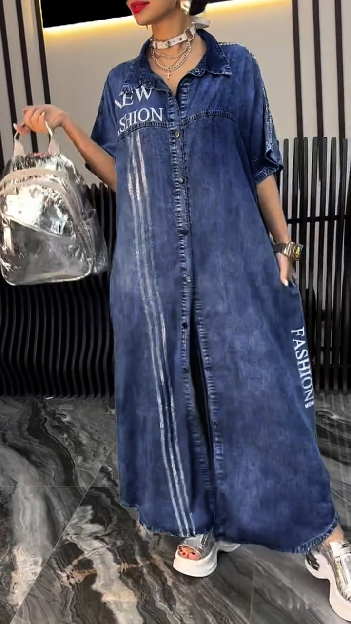 Willa London™ | Tencel Denim Elegance Dress