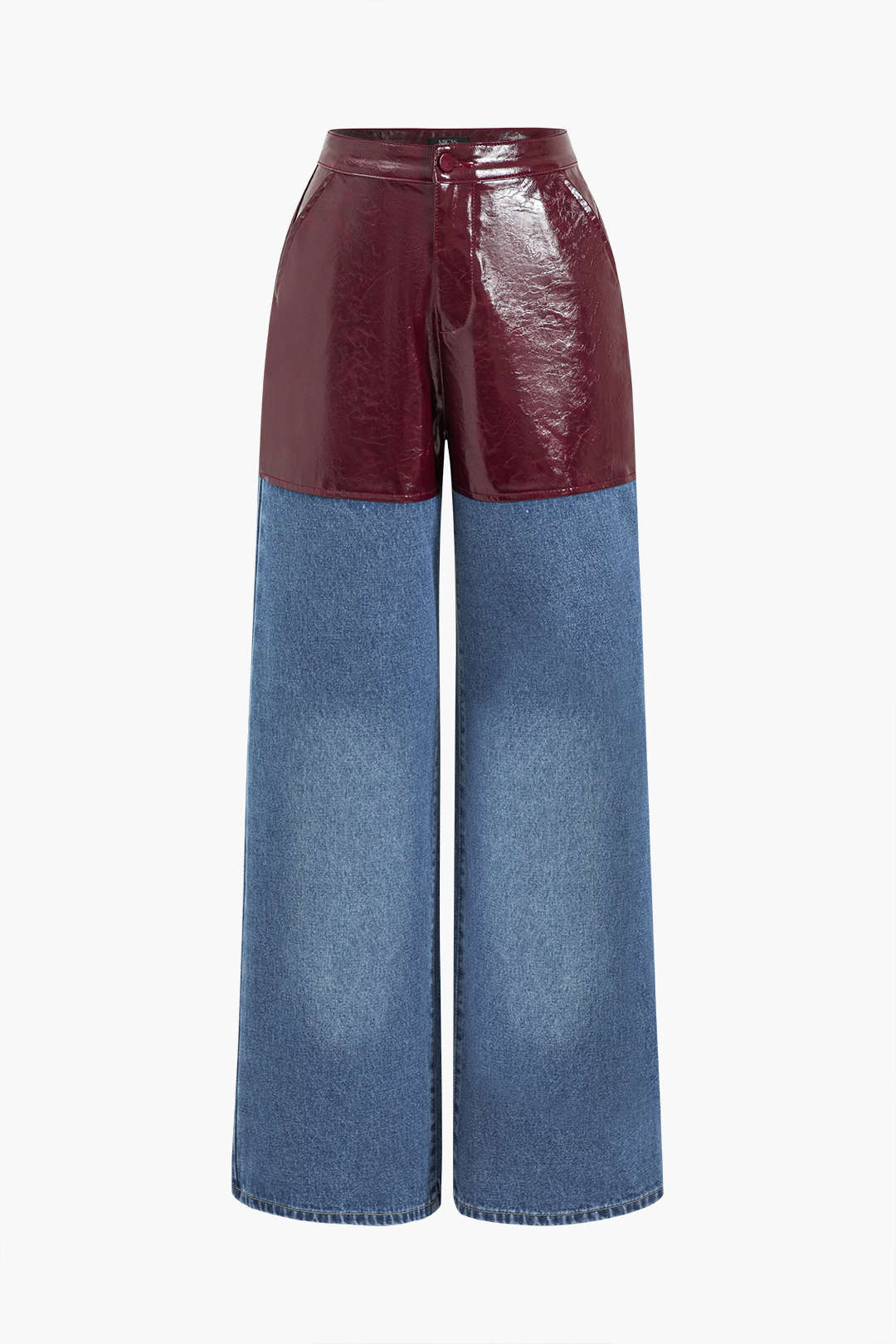 Willa London™ | Luxe Leatherette Straight Jeans