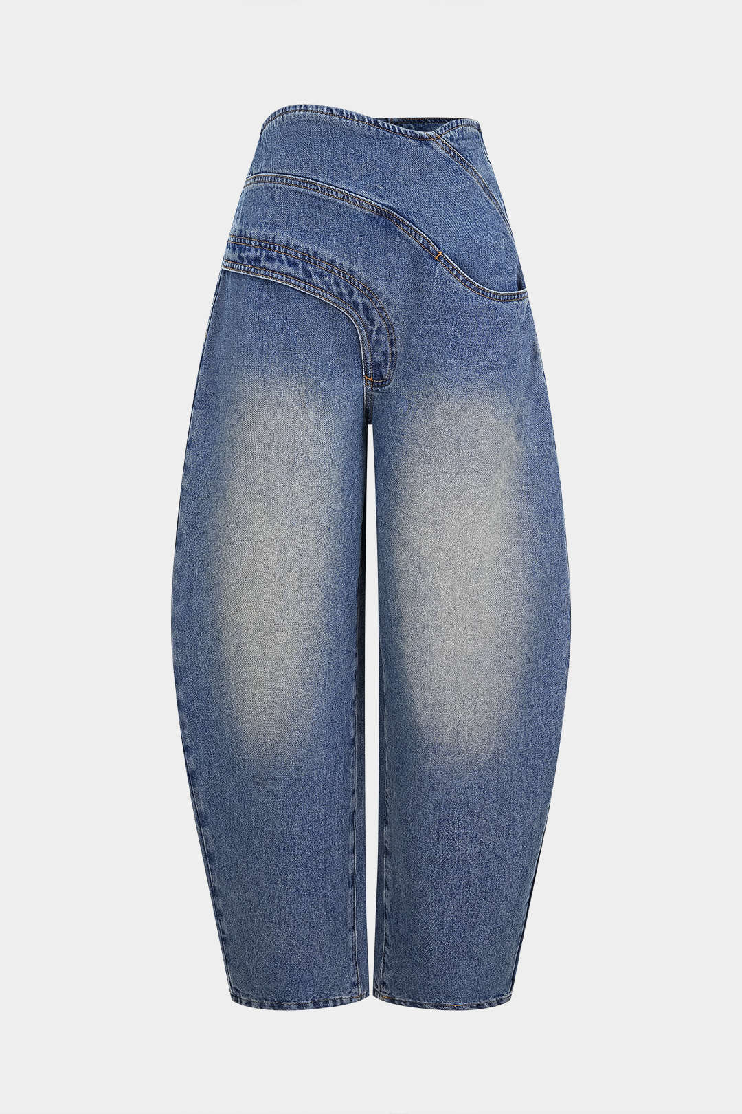 Willa London™ | Asymmetrical Chic Denim Jeans
