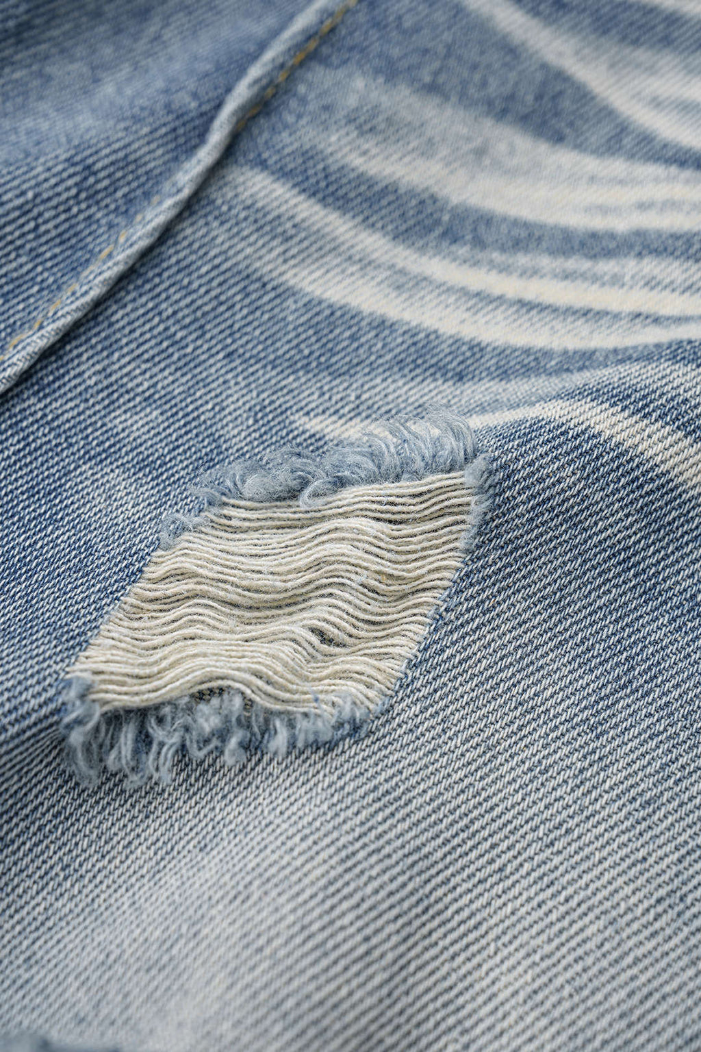 Willa London™ | Asymmetrical Luxe Denim Trousers