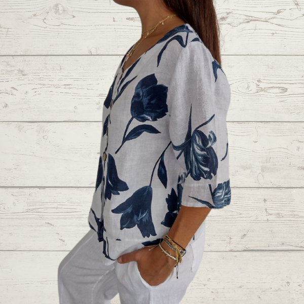 Willa London™ | Floral Elegance Top