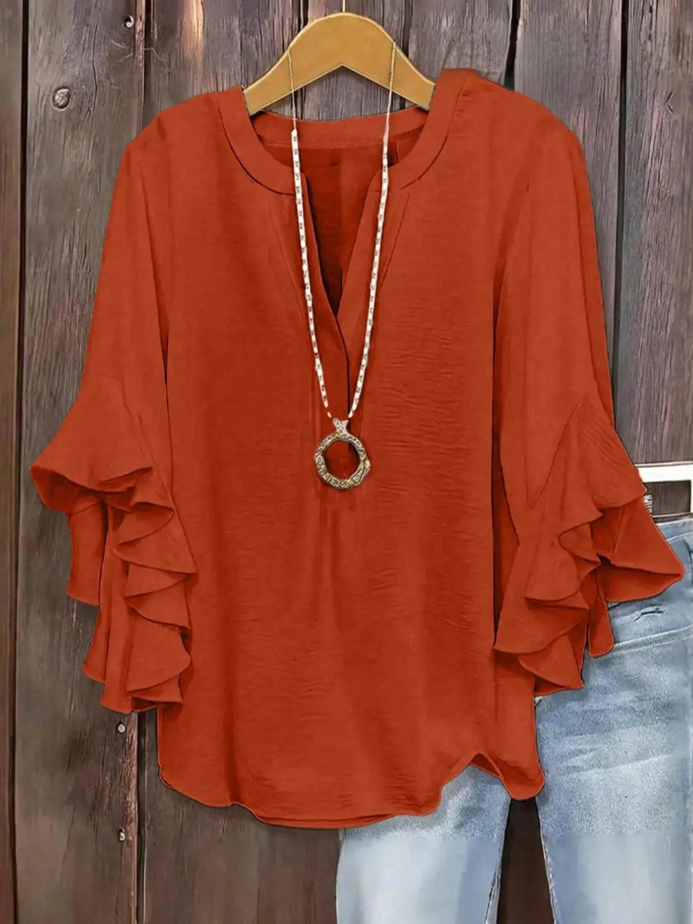 Willa London™ | Serene V-Neck Blouse