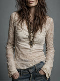 Willa London™ | Enchanted Lace Cowl Blouse