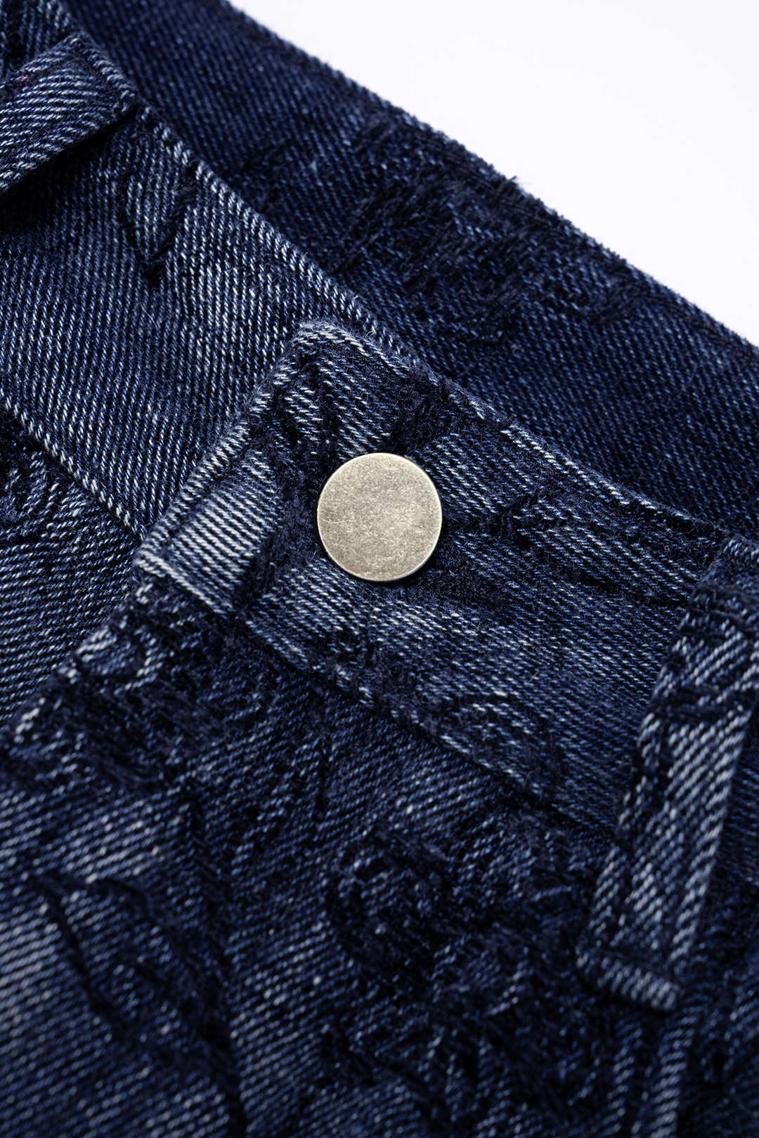 Willa London™ | Floral Elegance Denim Barrel Jeans