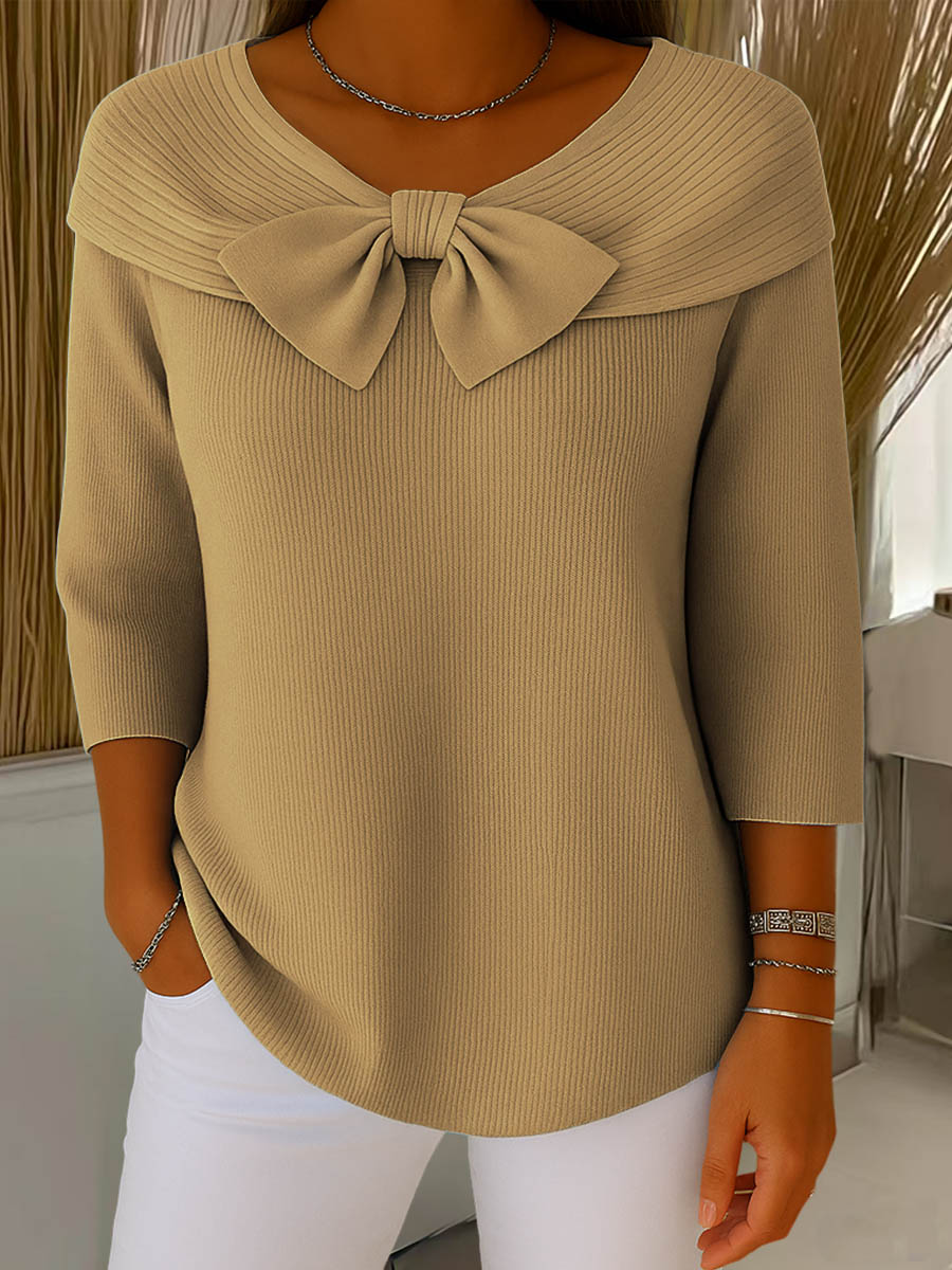 Willa London™ | Elegance Knot Sweater