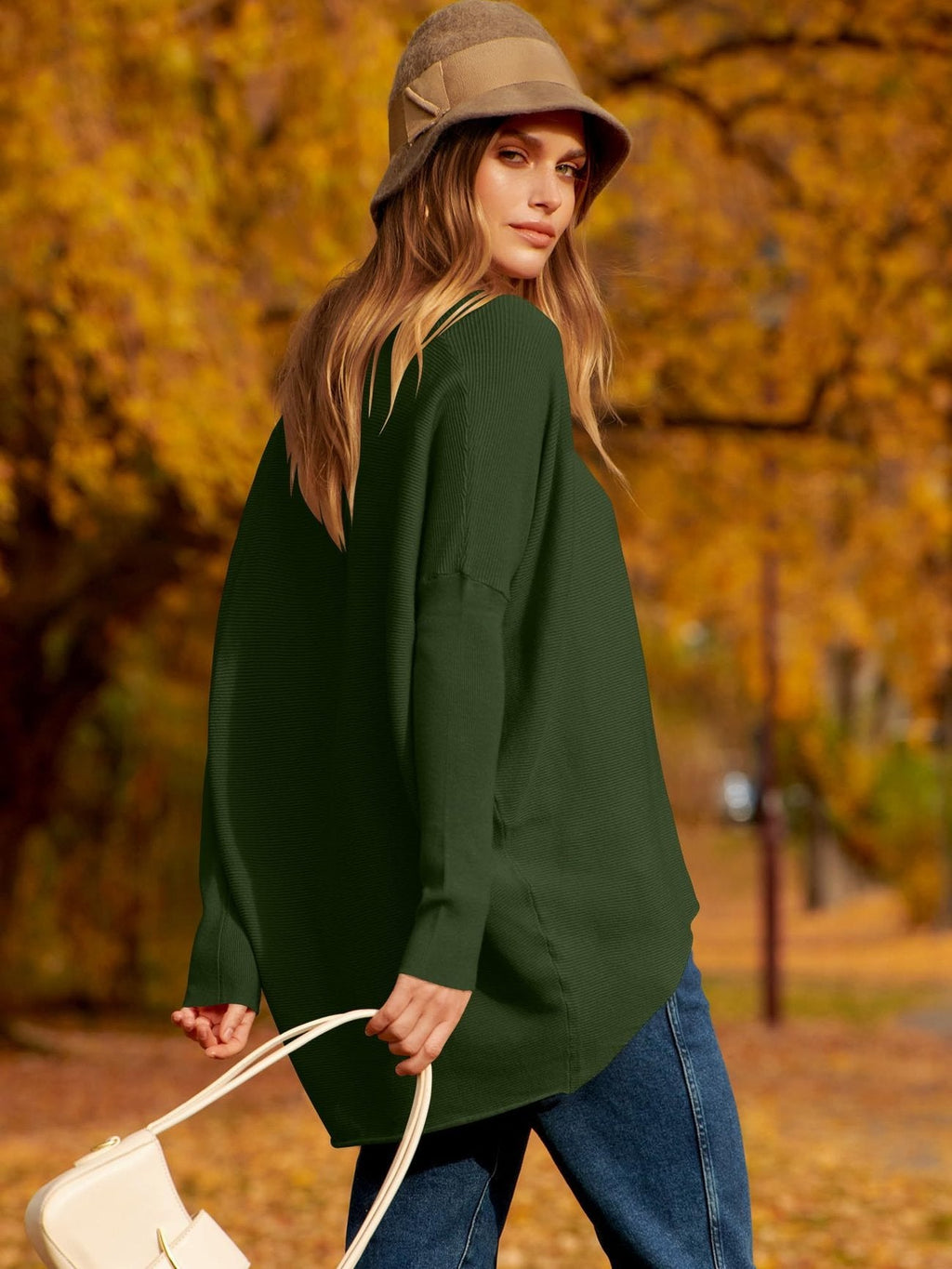 Willa London™ | Asymmetric Comfort Knit Sweater