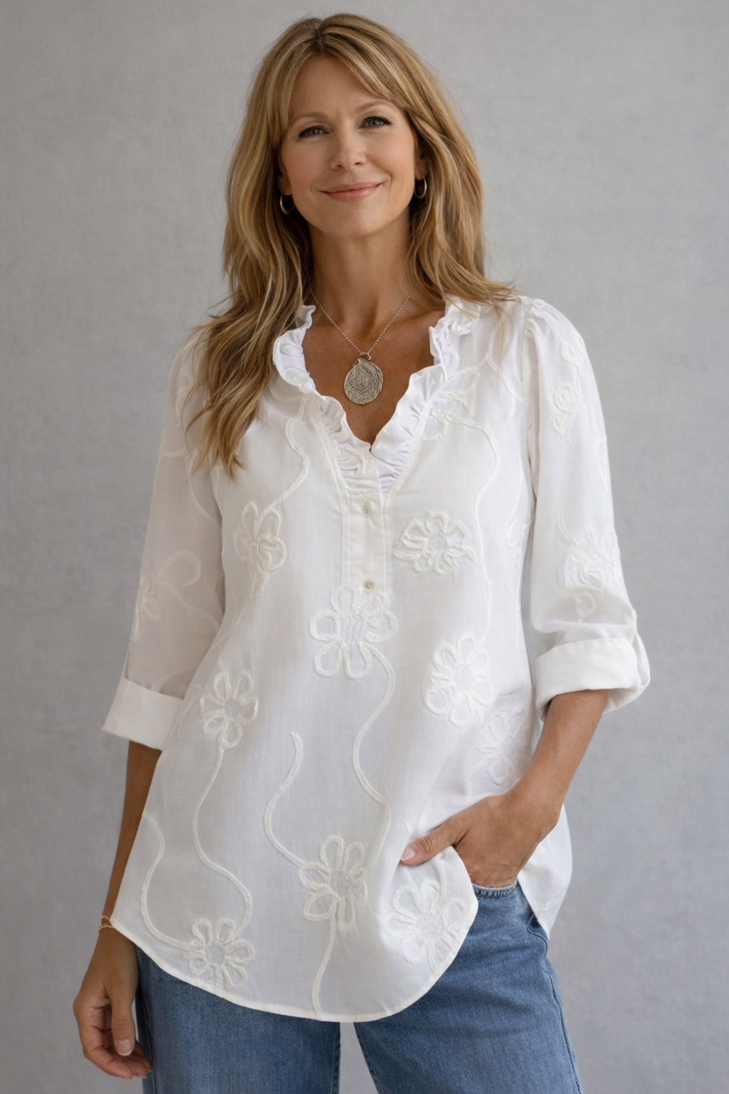 Willa London™ | Floral Elegance Chemise