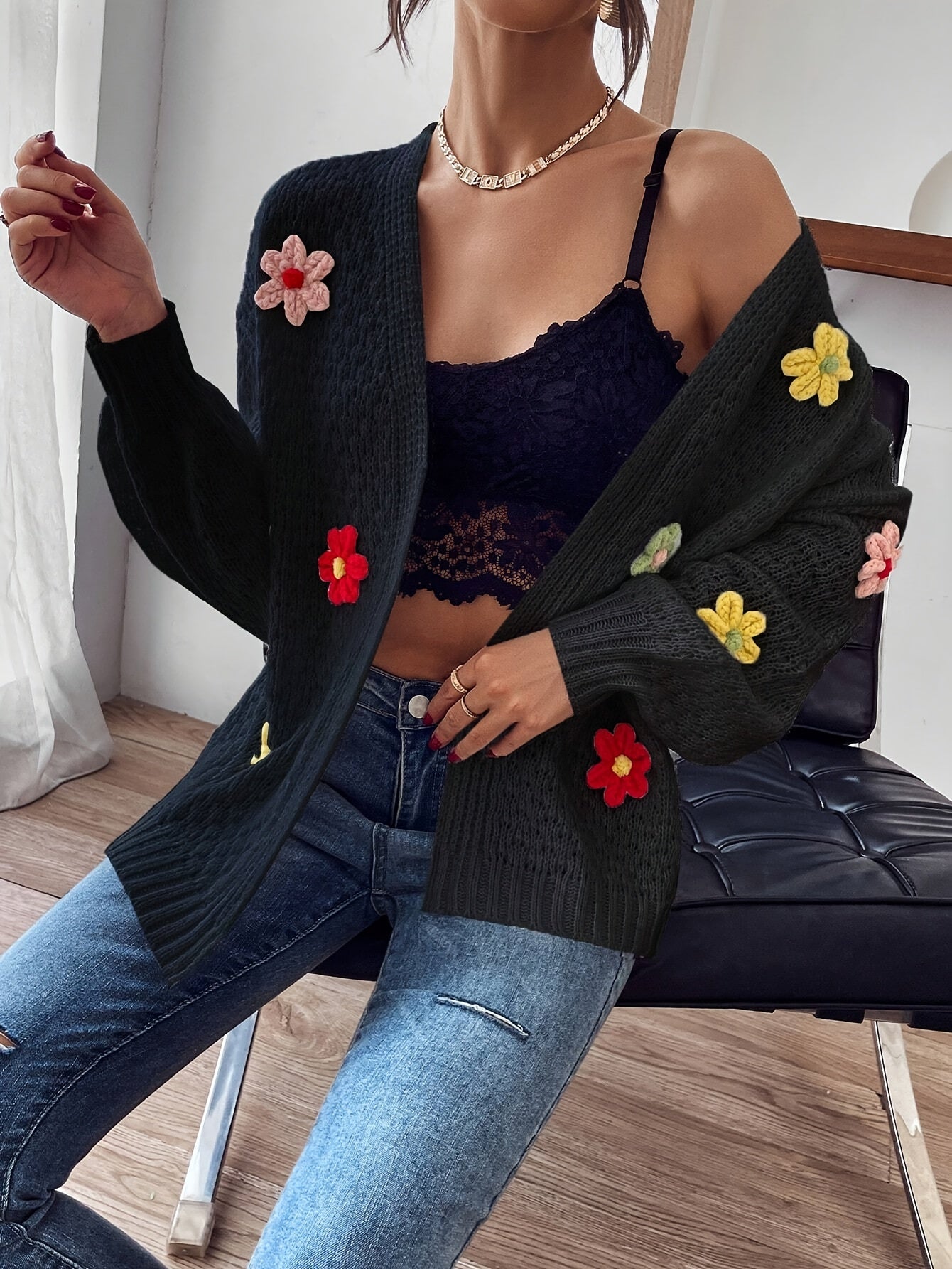 Willa London™ | Floral Elegance Cardigan