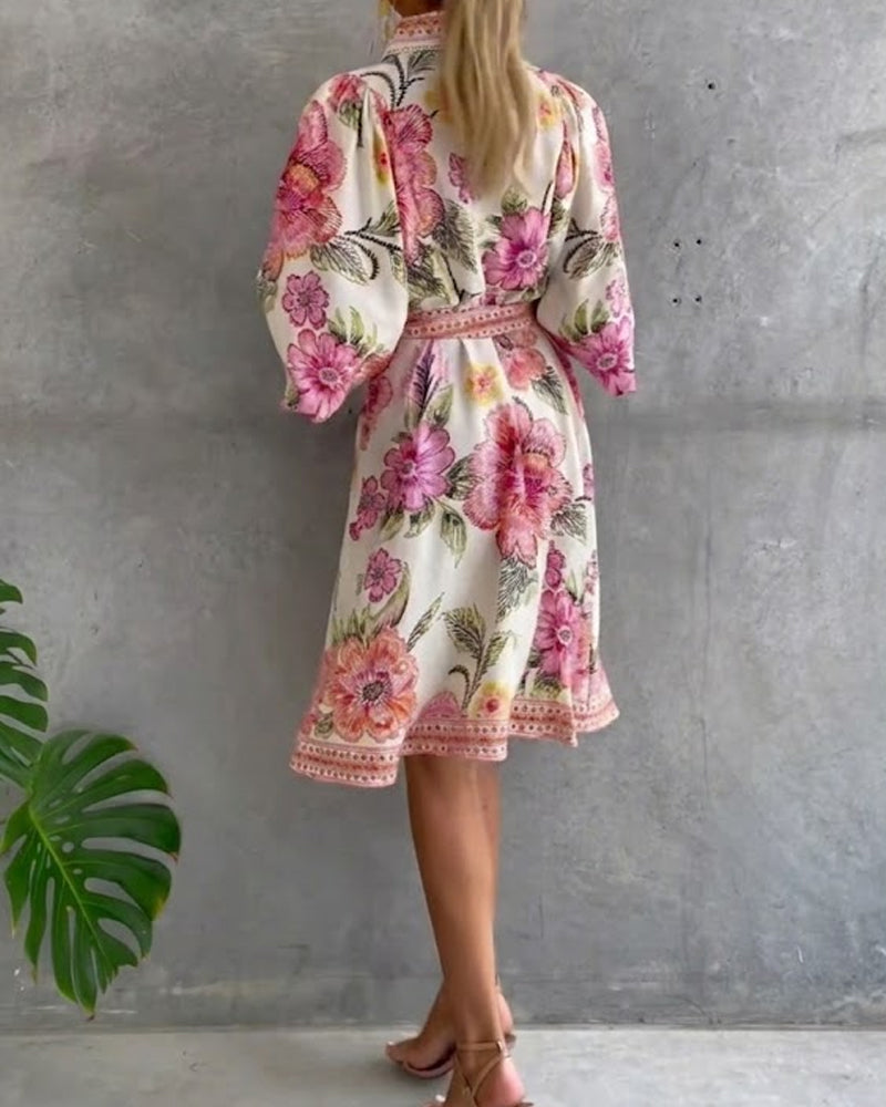 Willa London™ | Floral Elegance Dress