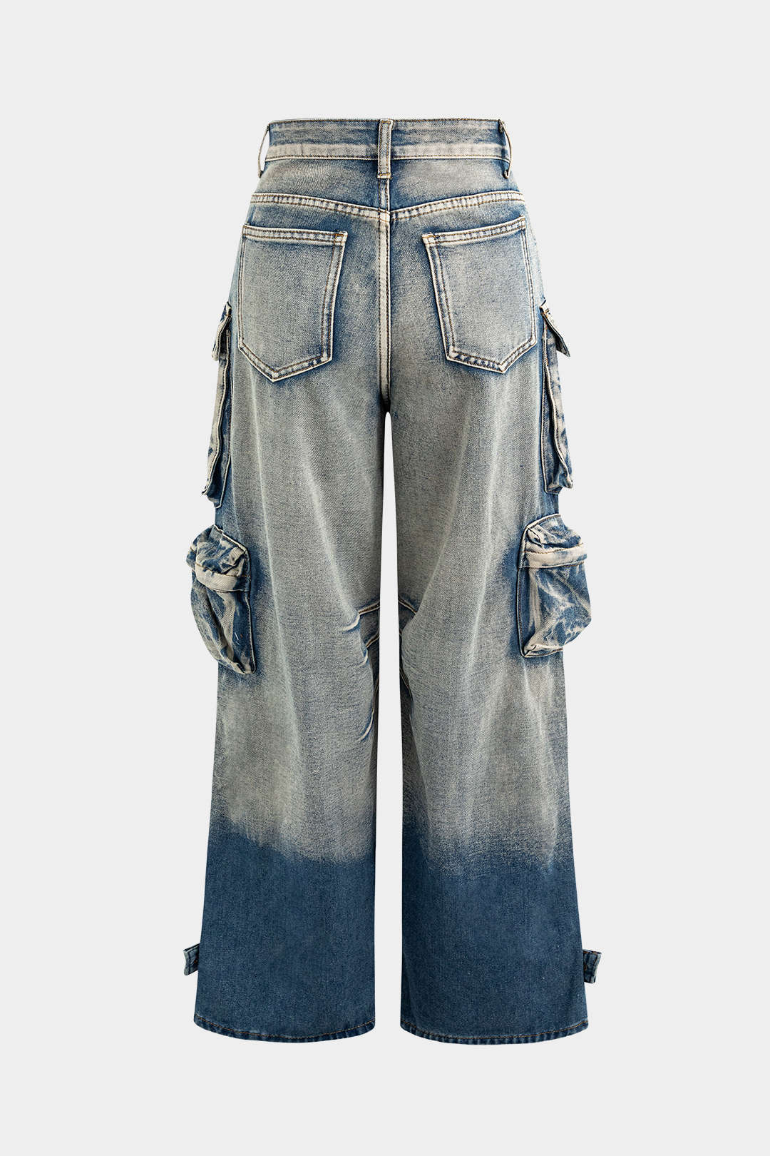 Willa London™ | Urban Elegance Cargo Jeans