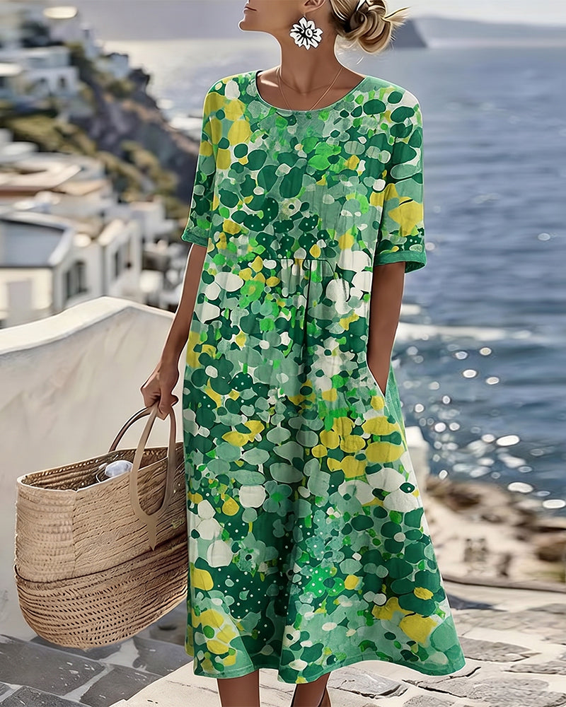 Willa London™ | Summer Blossom Midi Dress