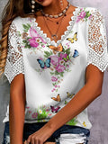 Willa London™ | Floral Lace Elegance Top