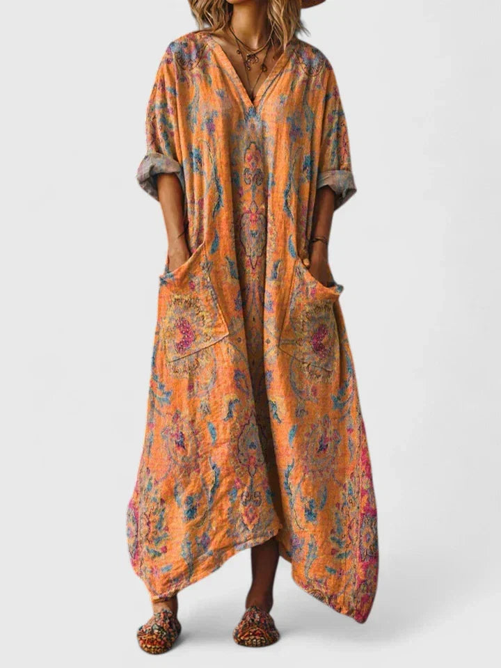 Willa London™ | Bohemian Elegance Maxi Dress