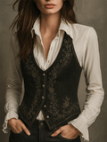 Willa London™ | Velvet Bohemian Elegance Waistcoat