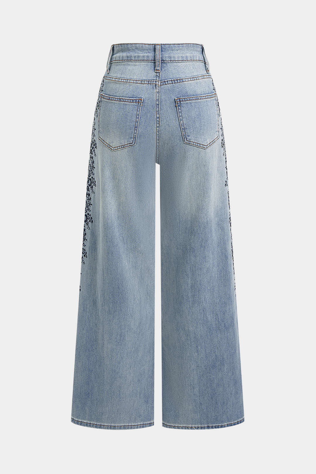 Willa London™ | Heritage Embroidered Denim Jeans