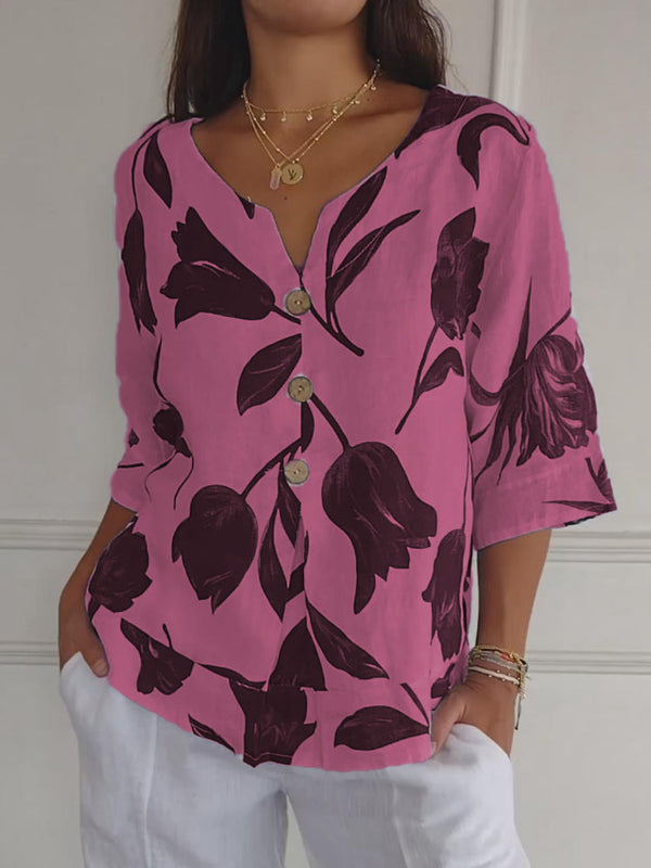 Willa London™ | Floral Elegance Top