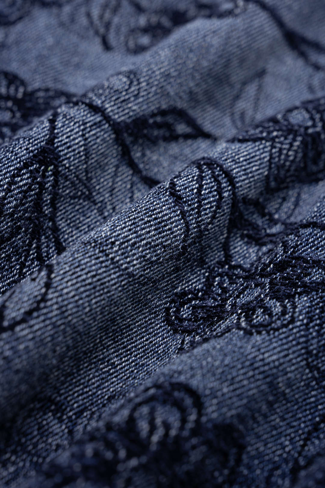 Willa London™ | Floral Elegance Denim Barrel Jeans