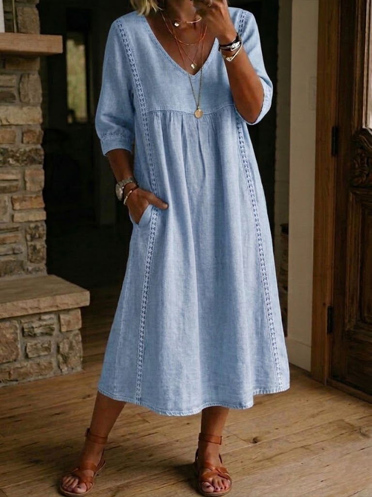 Willa London™ | Serene Patchwork Dress