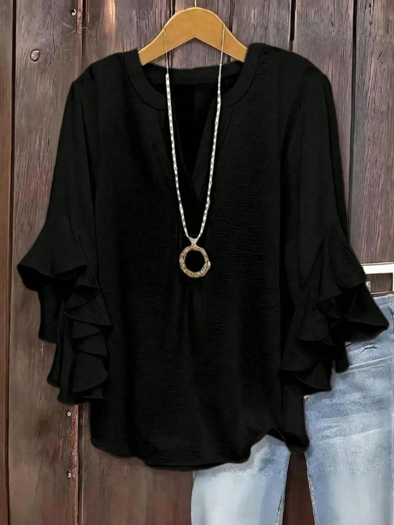Willa London™ | Serene V-Neck Blouse