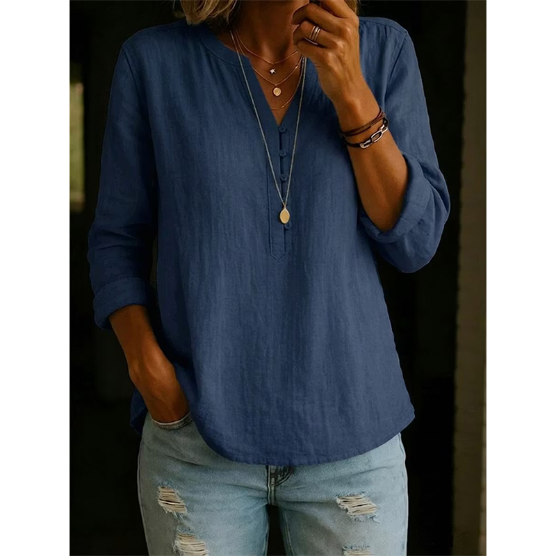 Willa London™ | Serene V-Neck Blouse