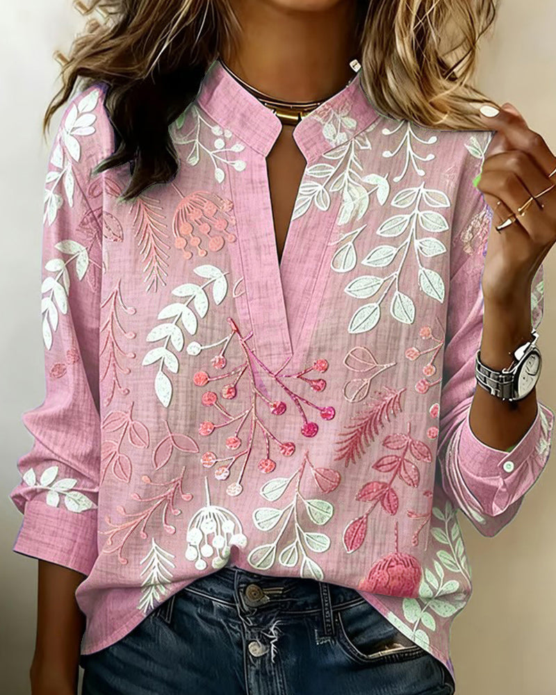 Willa London™ | Floral Elegance Blouse