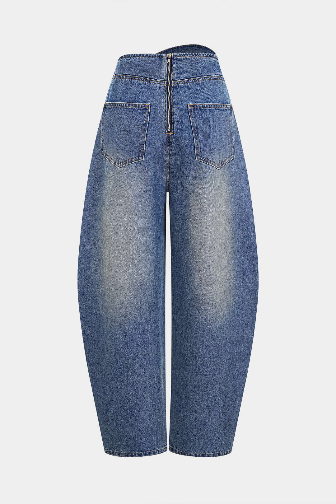 Willa London™ | Asymmetrical Chic Denim Jeans