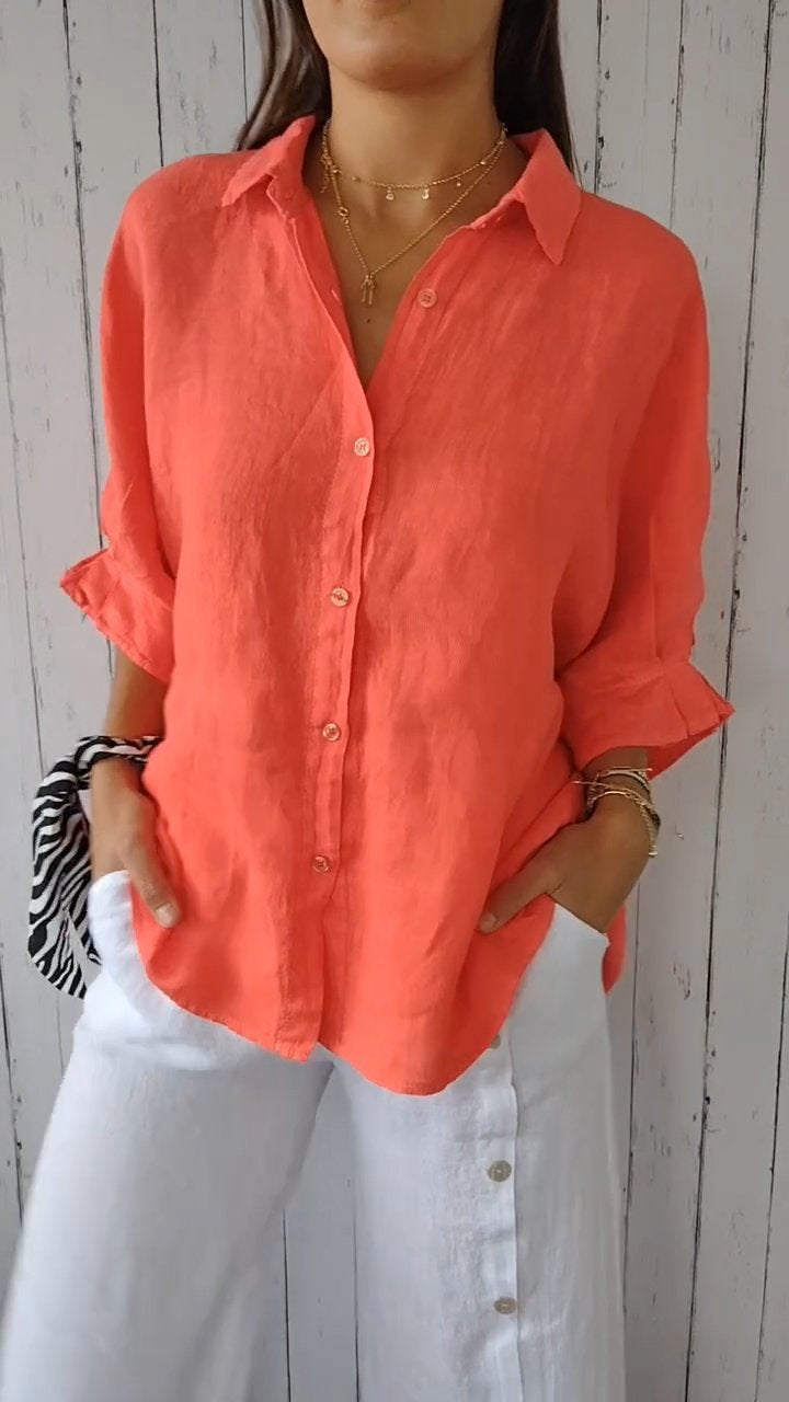 Willa London™ | Delphira Back-Tie Shirt