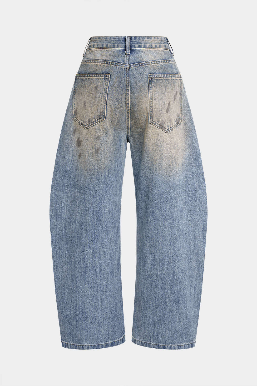 Willa London™ | Asymmetrical Elegance Denim Trousers