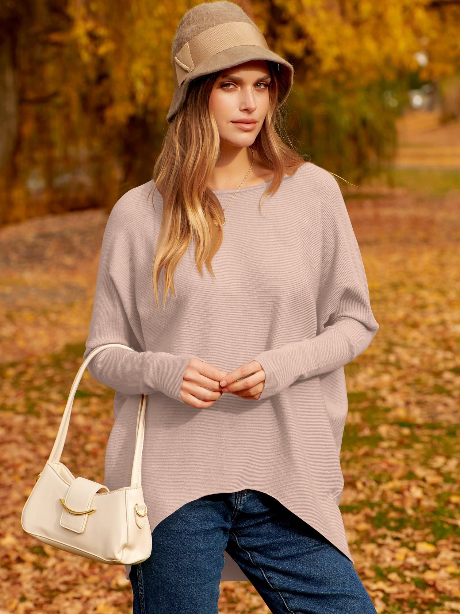 Willa London™ | Asymmetric Comfort Knit Sweater