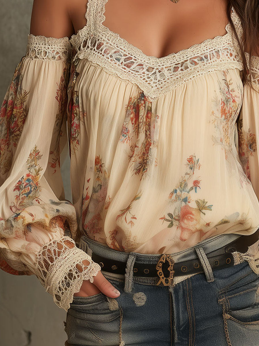Willa London™ | Vintage Charm Lace Blouse