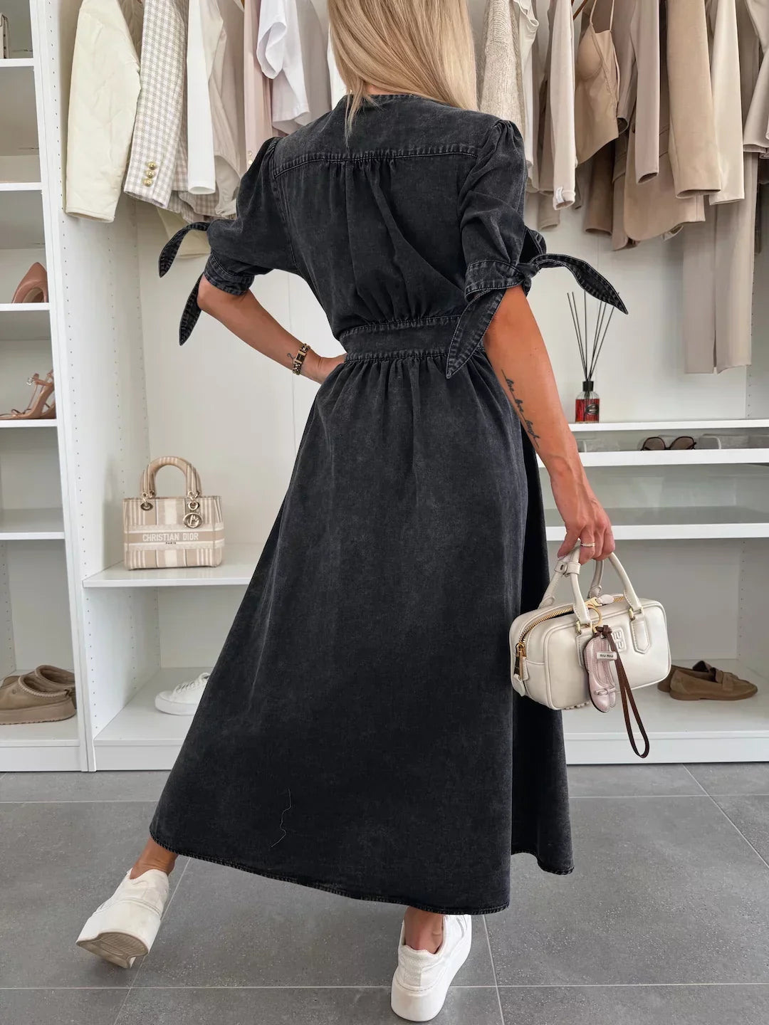 Willa London™ | Radiant Denim Dress