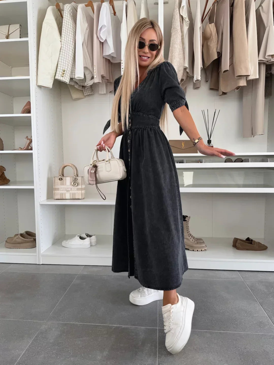Willa London™ | Radiant Denim Dress