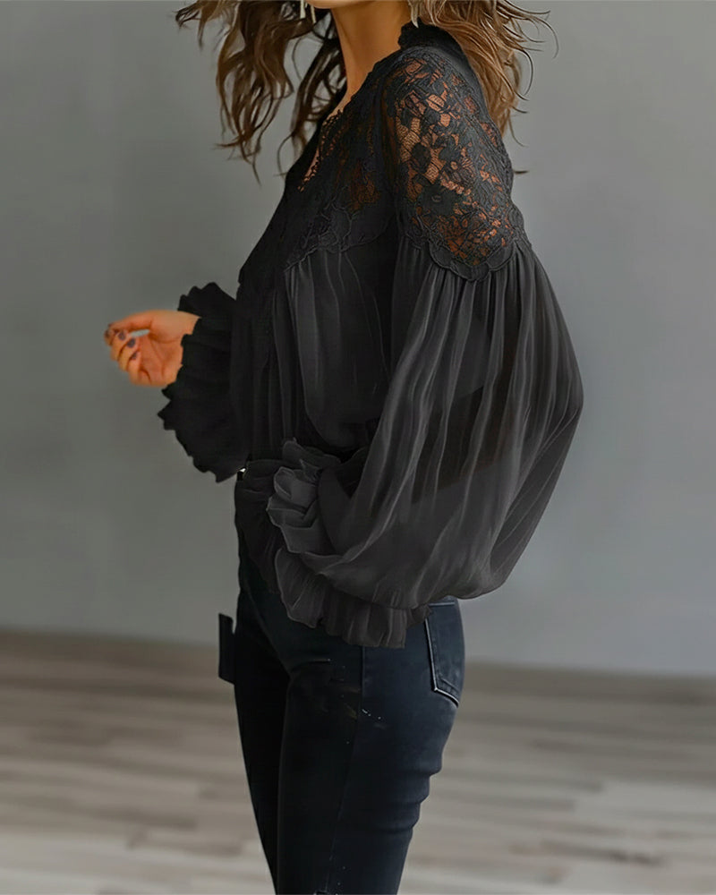 Willa London™ | Elegant Lace Blouse