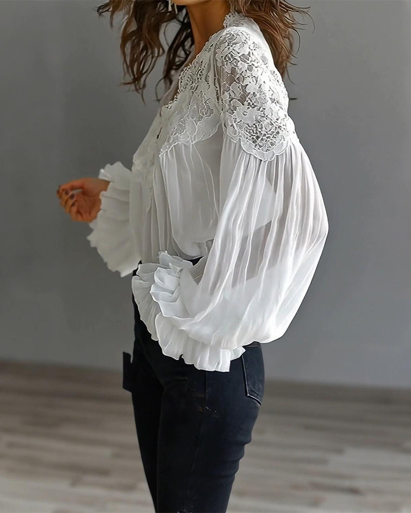 Willa London™ | Elegant Lace Blouse