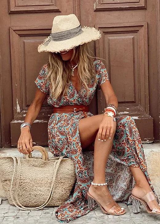 Willa London™ | Bohemian Elegance Maxi Dress