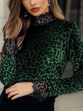 Willa London™ | Velvet Lace Elegance T-Shirt